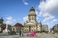 French Church of Friedrichstadt located in Berlin at the Gendarmenmarkt, Germany Royalty Free Stock Photo