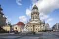 French Church of Friedrichstadt located in Berlin at the Gendarmenmarkt, Germany Royalty Free Stock Photo