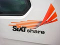SIXT share car sharing Royalty Free Stock Photo