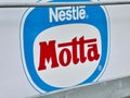 Nestle Motta emblem Royalty Free Stock Photo