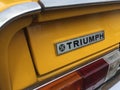 Triumph vintage car