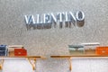 Valentino luxury bags in a store display in KDW Mall