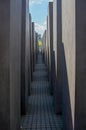 Berlin, Germany 05-11-2016 The Memorial to the Murdered Jews of Europe or Holocaust Memorial