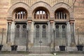 Architectural detail of Neue Synagoge building in Berlin, Germany