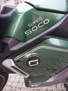 Super Soco electric motorcycle