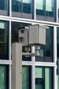 Two Gatso speed cameras in Berlin Royalty Free Stock Photo
