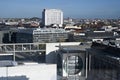 Berlin, Germany - November 02, 2022: View from the dome of the Bundestag on the CharitÃÂ© Hospital. Campus CharitÃÂ© Mitte CCM