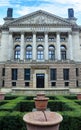 Berlin, Germany - 03. October 2022: The building of the German Bundesrat in Berlin in beautiful light