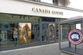 Berlin, Germany, October 1, 2022: Canada Goose, or Outfitters Goose, is the world leader in warm clothing.