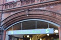 Berlin, Germany - 03. October 2022: SBahn stop Hackescher Markt in the centre of Berlin Royalty Free Stock Photo