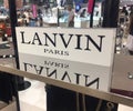 Lanvin Paris, French fashion brand