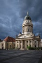 Huguenot Museum in French (Reformed) Church of Friedrichstadt (FranzÃÂ¶sischer Dom) Royalty Free Stock Photo