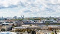 Above view of city from Berlin Cathedral Royalty Free Stock Photo
