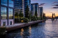 BERLIN, GERMANY - SEPTEMBER 20, 2015: The Molecule Men in Berlin