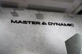 Master & Dynamic company sign