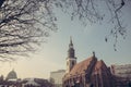 Berlin, Germany - Street view of Alexanderplatz, in the morning