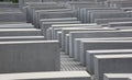 Berlin, Germany 16th August 2017 Holocaust Memorial also called Monument to the Murdered Jews Royalty Free Stock Photo