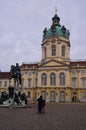 Berlin, Germany: Schloss Charlottenburg and the statue of Friedrich Wilhelm