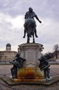 Berlin, Germany: the statue of Friedrich Wilhelm I at Schloss Charlottenburg
