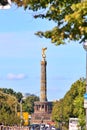 The Victory Column is a monument in Berlin Royalty Free Stock Photo