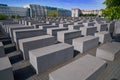 Berlin Holocaust Memorial to murdered Jews Royalty Free Stock Photo