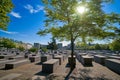 Berlin Holocaust Memorial to murdered Jews Royalty Free Stock Photo