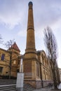 The Berlin Kulturbrauerei is a huge complex of buildings on the site of a former brewery Schultheiss-Brauerei . Today it is Royalty Free Stock Photo