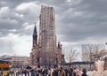 Berlin - KurfÃÂ¼rstendamm Kaiser Wilhelm Church