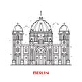 Berlin Landmark Vector Icon