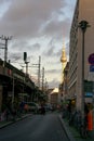 Berlin Landscape from Friedrichstrasse during corona pandemic MItte Berlin Germany