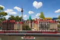 Berlin made from blocks Royalty Free Stock Photo