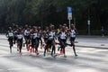 Berlin Marathon Elite Men Group Royalty Free Stock Photo