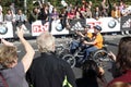 Berlin Marathon handbiker Royalty Free Stock Photo