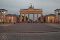 Berlin - MAY 11, 2015: Brandenburg Gate on August 4 in Germany, Berlin. Royalty Free Stock Photo