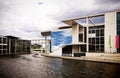 Berlin, modern architecture: goverment buildings on the Spree Royalty Free Stock Photo