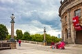 Berlin, Monbijou bridge and Bode Museum