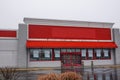 A closed Staples store with it`s sign removed. I recent years Staples` sales had a sharp decline Royalty Free Stock Photo