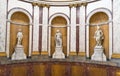 BERLIN - OCTOBER 20, 2016: Statues at Bode museum in Berlin