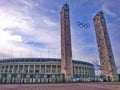 Berlin Olimpik Stadium. HDR and high contrast