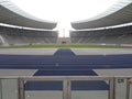 Berlin Olympic stadium\'s field. Royalty Free Stock Photo
