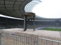 Berlin Olympic stadium\'s olympic flame. Royalty Free Stock Photo
