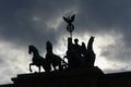 Berlin Quadriga Silhouette