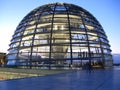 Berlin Reichstag dome Royalty Free Stock Photo