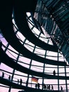 Berlin - Reichstag Dome Royalty Free Stock Photo