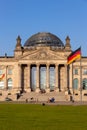 Berlin Reichstag german parliament Royalty Free Stock Photo