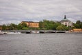 Berlin river Spree with surrounding architecture