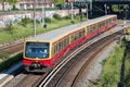 Berlin S-Bahn Royalty Free Stock Photo