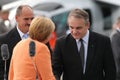 BERLIN - SEP 11: Angela Merkel and Waldemar Pawlak