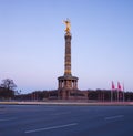 Berlin Siegessauele (Victory Column) Royalty Free Stock Photo