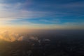 Berlin `Siemensstadt` with industrial area during sunrise early morning Royalty Free Stock Photo